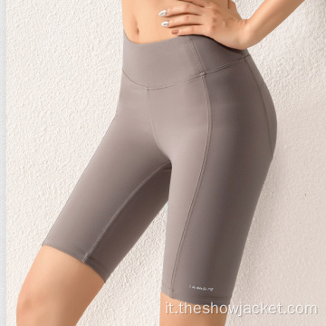 2021 nuovi arrivi brevi donne solide pantaloni da yoga